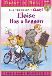 Cover of: Eloise has a lesson