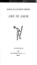 Cover of: Aire de amor by María de los Reyes Fuentes