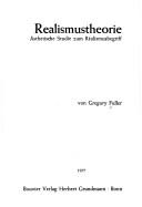 Cover of: Realismustheorie: ästhet. Studie zum Realismusbegriff