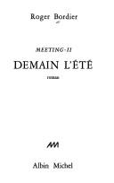 Cover of: Demain l'été by Roger Bordier