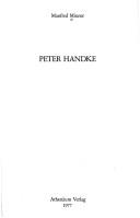 Cover of: Peter Handke