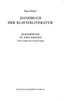 Cover of: Handbuch der Klavierliteratur by Klaus Wolters