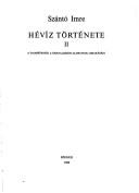 Cover of: Hévíz története by Szántó, Imre.