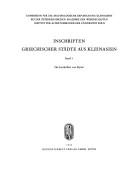 Cover of: Die Inschriften von Kyme by hrsg. von Helmut Engelmann.