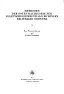 Cover of: Methoden der Potentialtheorie für elliptische Differentialgleichungen beliebiger Ordnung