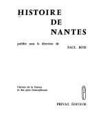 Cover of: Histoire de Nantes