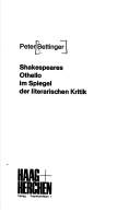 Cover of: Shakespeares Othello im Spiegel der literarischen Kritik