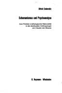 Cover of: Schamanismus und Psychoanalyse: zum Problem mytholog. Rationalität d. strukturalen Anthropologie von Claude Lévi-Strauss