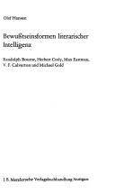 Cover of: Bewusstseinsformen literarischer Intelligenz by Hansen, Olaf