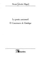 Cover of: La poesía cancioneril: El Cancionero de Estúñiga