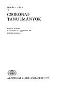 Csokonai-tanulmányok by Juhász, Géza