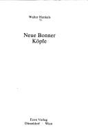 Cover of: Neue Bonner Köpfe