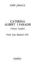 Cover of: Caterina Albert i Paradis (Victor Català)