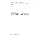 Cover of: Manfred Sihle-Wissel by Manfred Sihle-Wissel