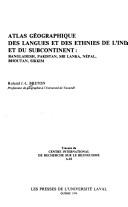 Cover of: Atlas géographique des langues et des ethnies de l'Inde et du subcontinent by Roland J. L. Breton