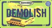 Cover of: Demolish: (with demolition machine) (Matchbox)