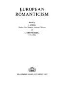 Cover of: European romanticism by edited by I. Sőtér and I. Neupokoyeva ; [translated by É. Róna].