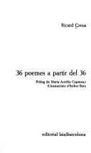 Cover of: 36 poemes a partir del 36