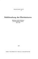 Cover of: Mobilmachung des Elfenbeinturms: Reaktionen auf d. Faschismus in d. schwed. Literatur 1933-1939