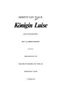 Cover of: Königin Luise: e. Biogr.