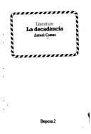 Cover of: La decadència: literatura