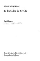 Cover of: Tirso de Molina, El burlador de Sevilla