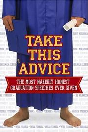 Cover of: Take this advice | 
