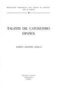 Cover of: Talante del catolicismo español