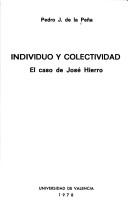 Cover of: Individuo y colectividad by Pedro J. de la Peña