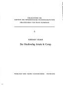 Cover of: Der Musikverlag Artaria & Comp.: Geschichte u. Probleme d. Druckproduktion