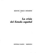 Cover of: La crisis del Estado español