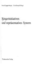 Cover of: Bürgerinitiativen und repräsentatives System