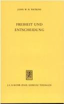Cover of: Freiheit und Entscheidung