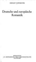 Cover of: Deutsche und europäische Romantik