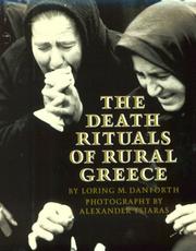 Cover of: The death rituals of rural Greece