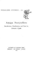 Cover of: Amapa storytellers