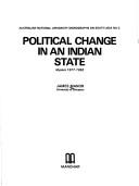 Cover of: Political change in an Indian state by James Manor