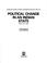 Cover of: Political change in an Indian state