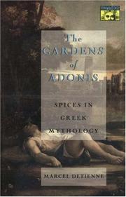 Cover of: The gardens of Adonis by Marcel Detienne