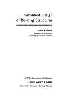 Cover of: Simplified design of building structures by James E. Ambrose