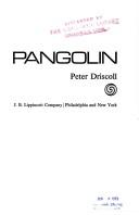 Cover of: Pangolin