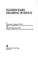 Cover of: Elementary hearing science