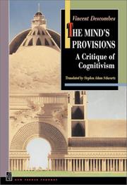 Cover of: The Mind's Provisions: A Critique of Cognitivism