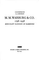 Cover of: M. M. Warburg & Co., 1798-1938, merchant bankers of Hamburg