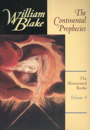 Cover of: The Continental Prophecies (The Illuminated Books of William Blake, Volume 4)