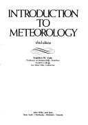 Cover of: Introduction to meteorology by Franklyn W. Cole, Franklyn W. Cole