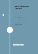 Cover of: Minnesota farmer-laborism by Millard L. Gieske