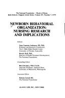 Cover of: Newborn behavioral organization: nursing research and implications