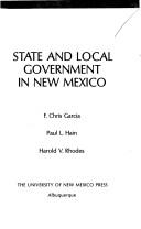 Cover of: State and local government in New Mexico