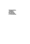 Cover of: Transportation, temporal, and spatial components of accessibility by Lawrence D. Burns